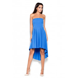Sukienka K031 Niebieski L